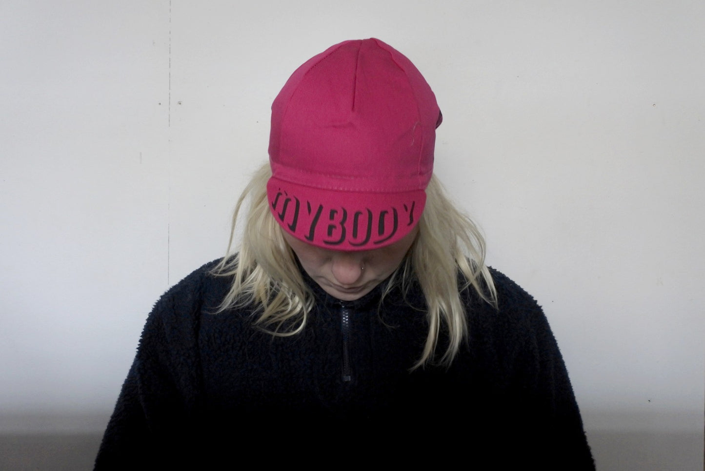 Fahrradmütze - My body, my choice