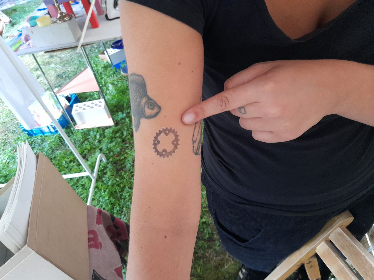 "I like the freedom but(t).." temporary tattoos